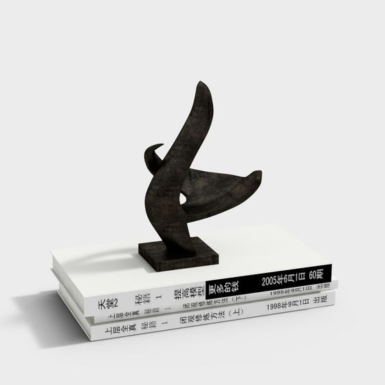 Abstract Art Sculpture 3D model for Creative Projects