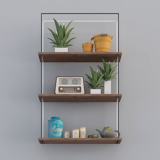 Versatile Vintage-Modern 3D Model for Unique Spaces