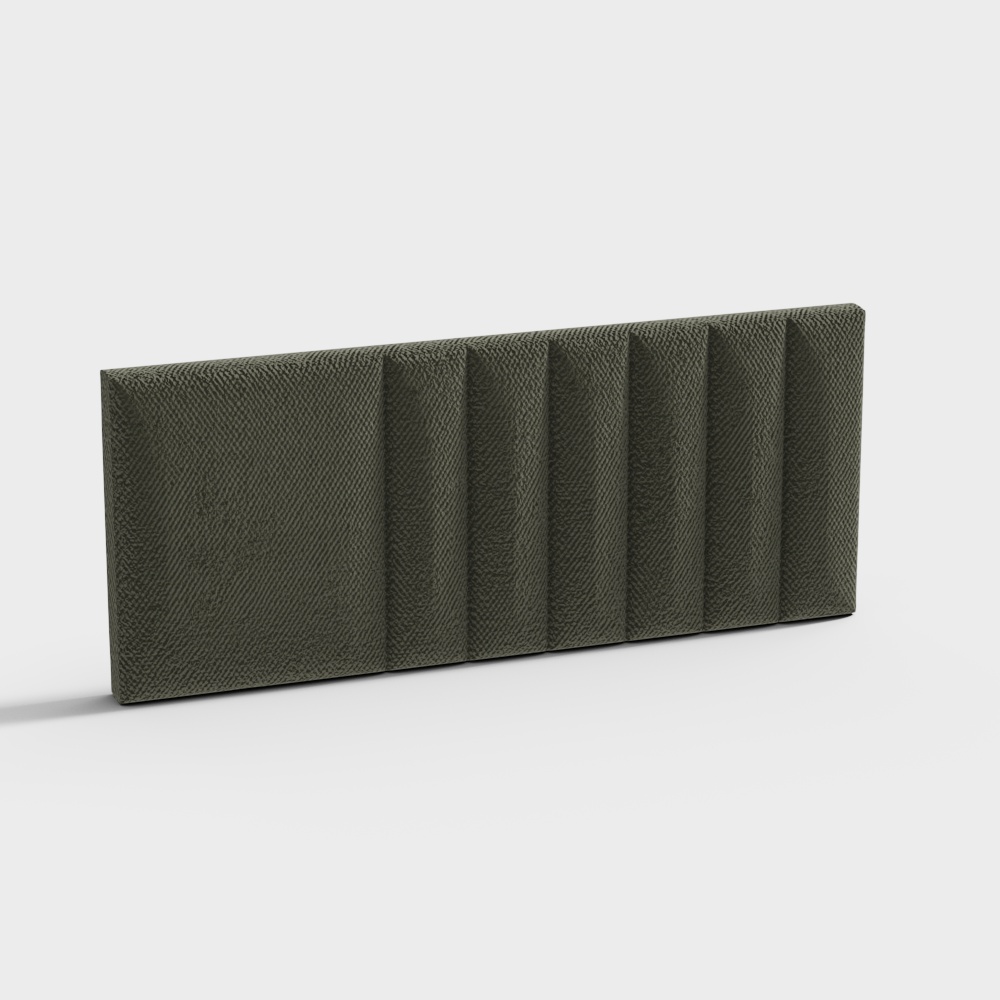 Respaldo blando para mesita de noche moderna