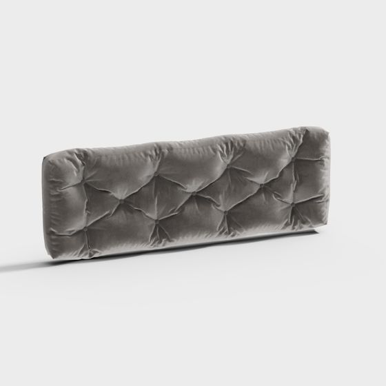 Stylish 3D Cushion Sofa Model for Modern Interiors