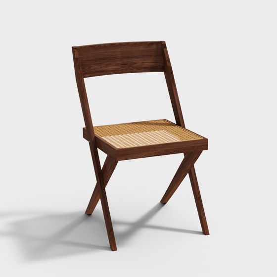 라탄 접이식 식탁 의자