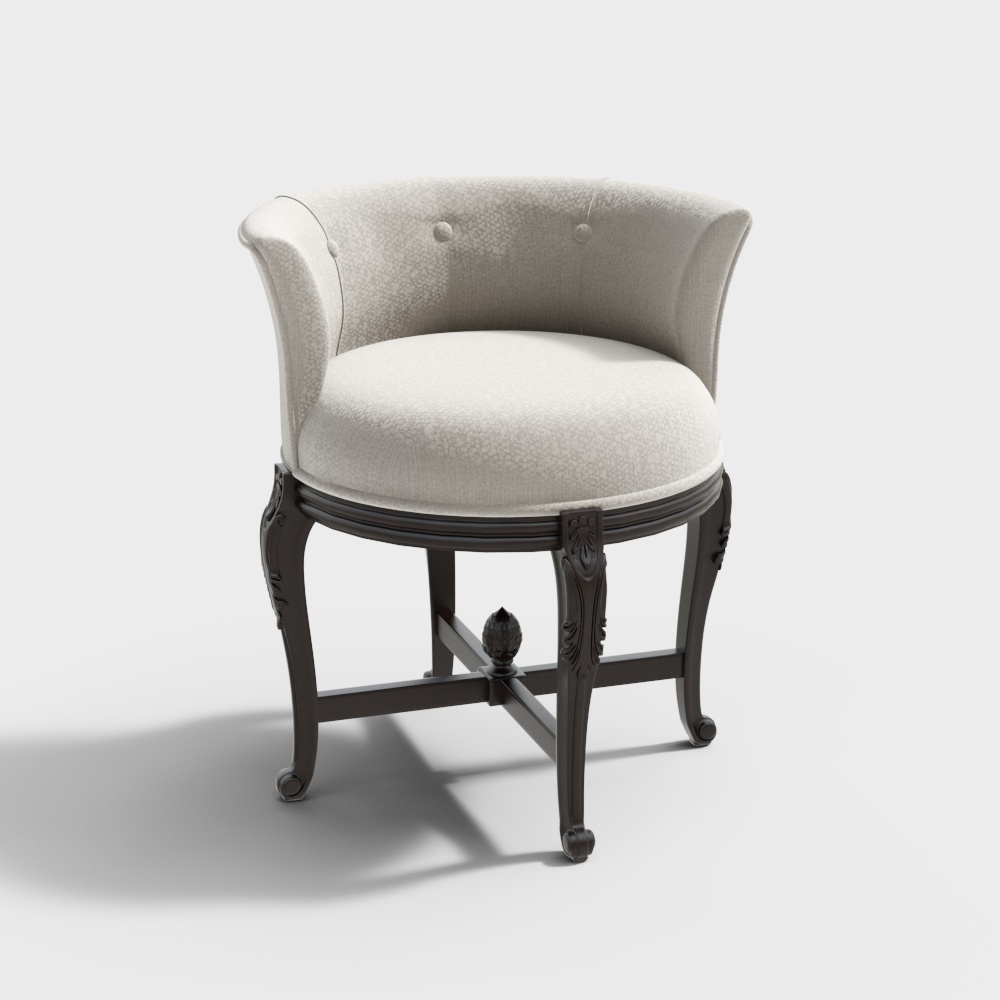 Neoclassical Sofa Stool