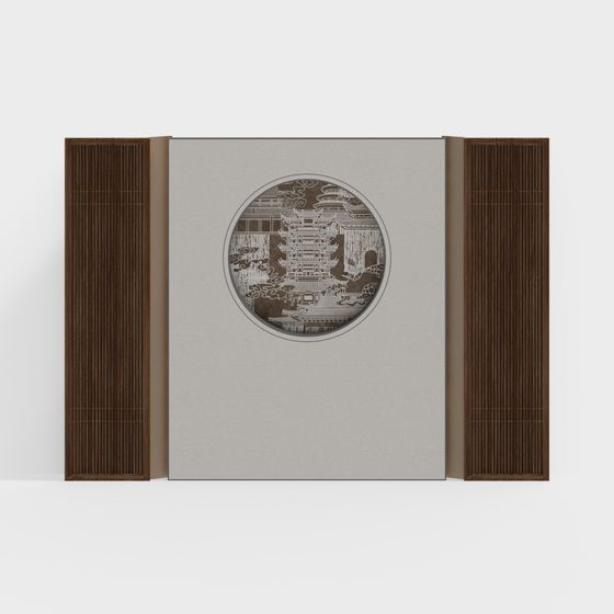 新中華スタイル背景壁