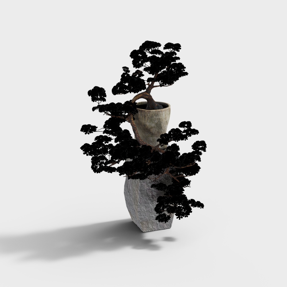 Moderne Pflanzenbodenornamente