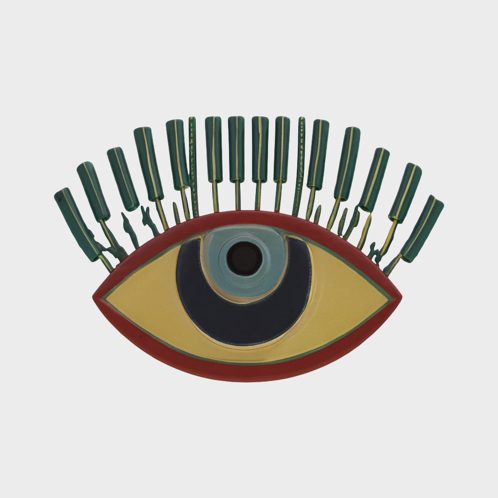 Eyes of the Future 3D Model – Futuristic Low-Poly Eye