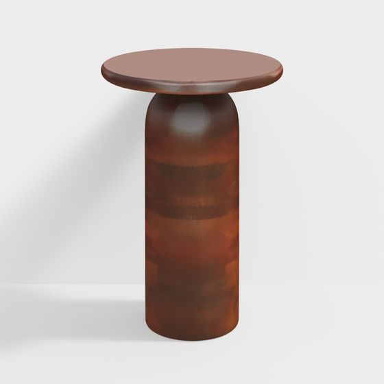 Amber Round Table 3D model