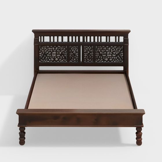 Wooden Carved Bed