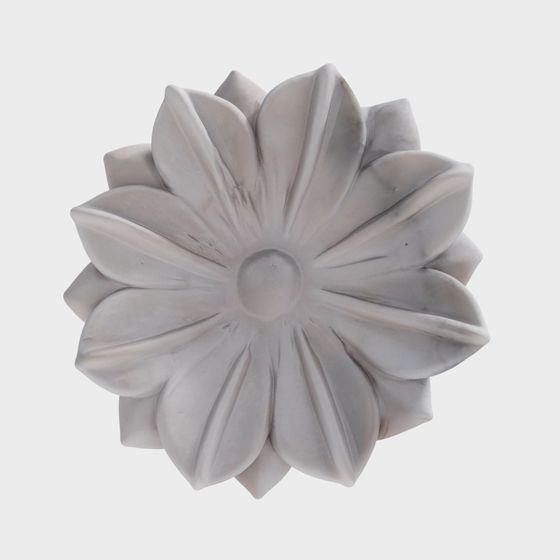 Elegant Marble Petal 3D model