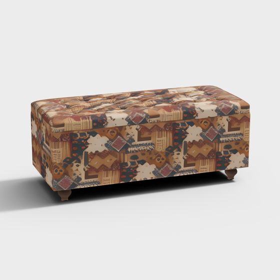 Carved Wooden Storage Box for Organization
