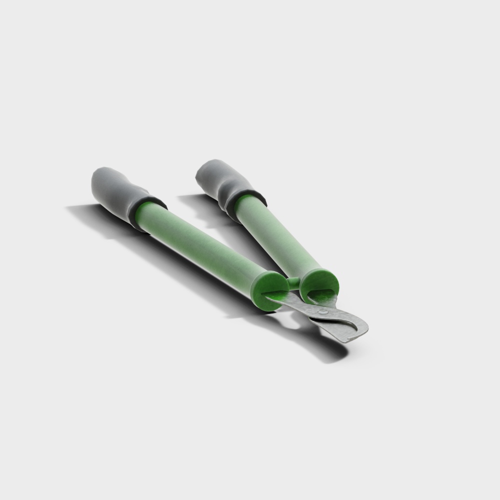 Dual Color Multi-Functional Pliers 3D Model – Low-Poly Tool