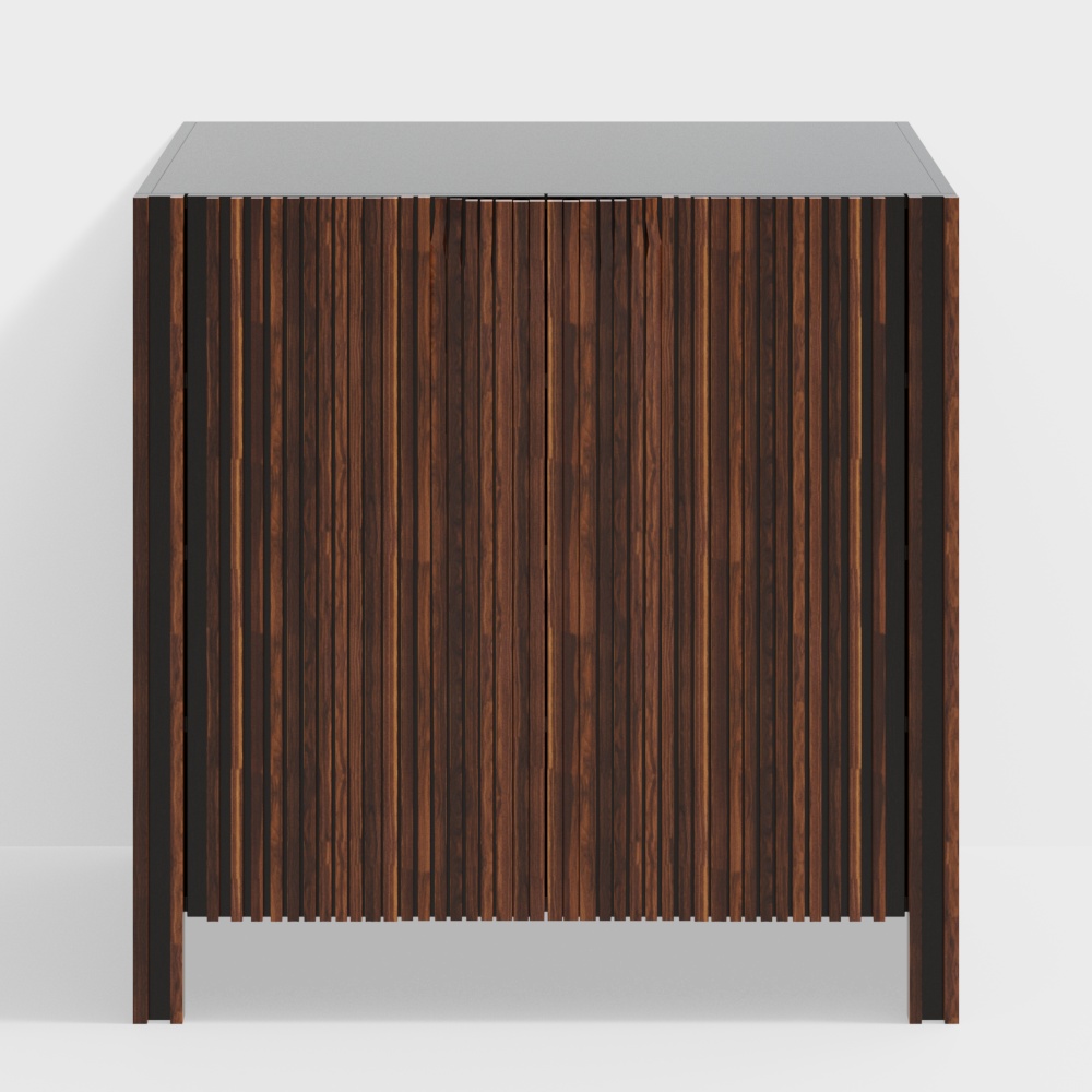 Log Style Entrance Cabinet