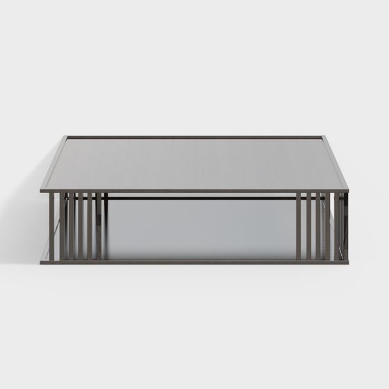 Urban Steel Table 3D model