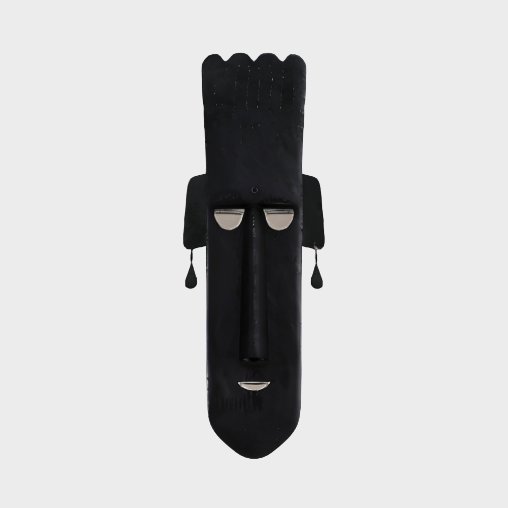 Mystical African Totem Mask 3D Model – Tribal Design