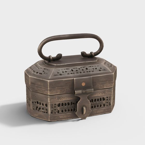 Elegant Vintage Teapot 3D model for Creative Projects