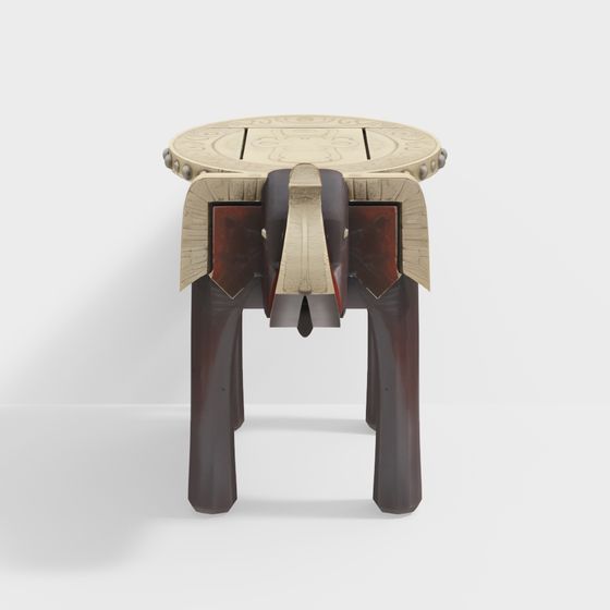 Chair-Shaped Decoration 3D Model