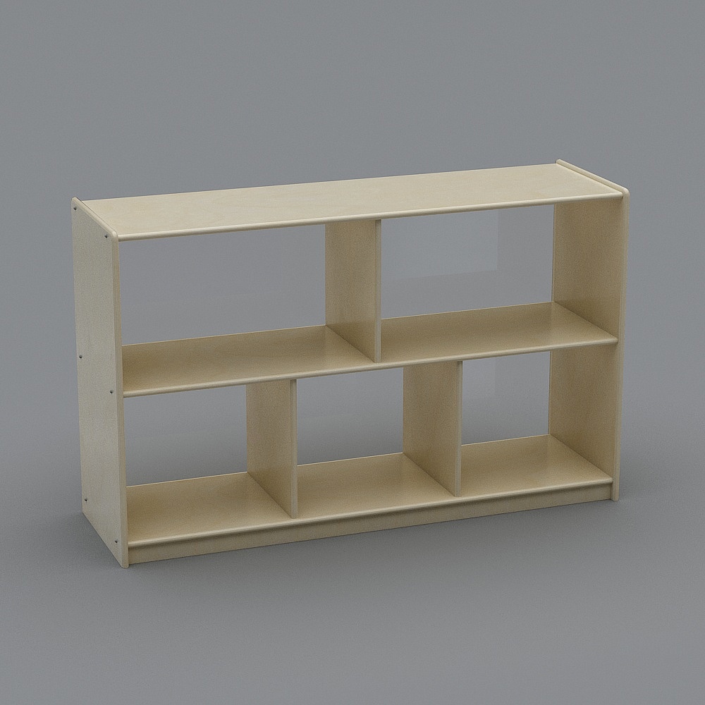 76 cm 5 g Filing Cabinet - Birch Multi-Layer Board