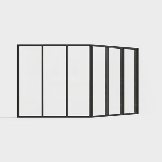 Современное угловое окно 2