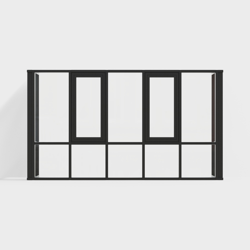 Modern Corner Window 7