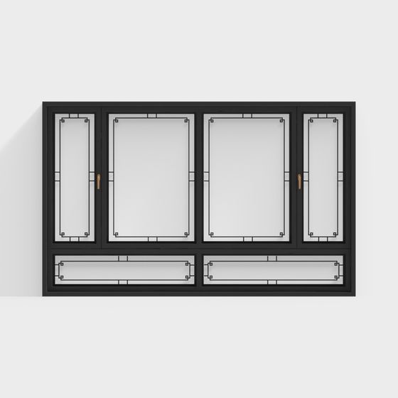 Cửa sổ đen hiện đại 17