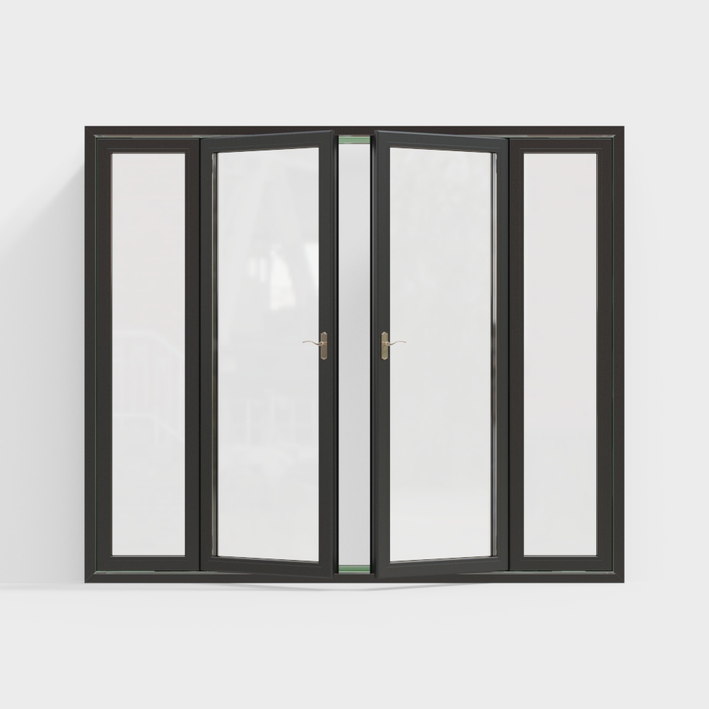 Cửa sổ đen hiện đại 9