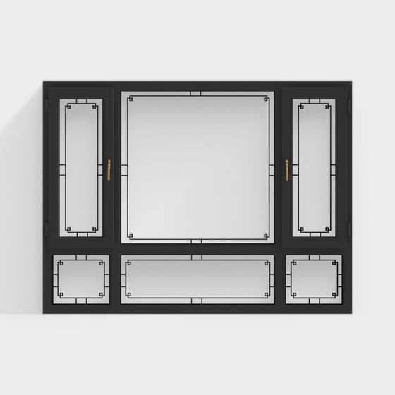 Modern Window 3D model