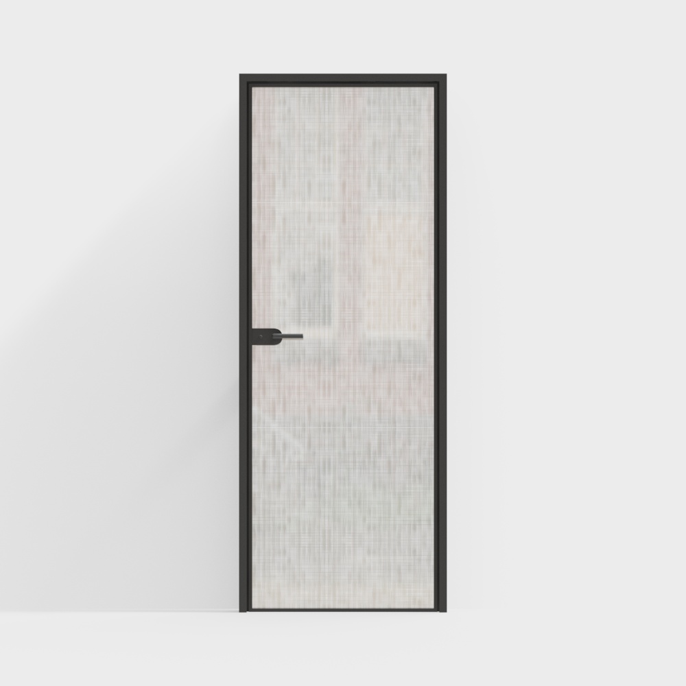 Puerta de Vidrio Interior Moderna 4