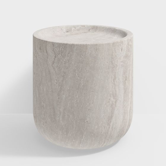 Stylish Minimalist Stone Pillar 3D model