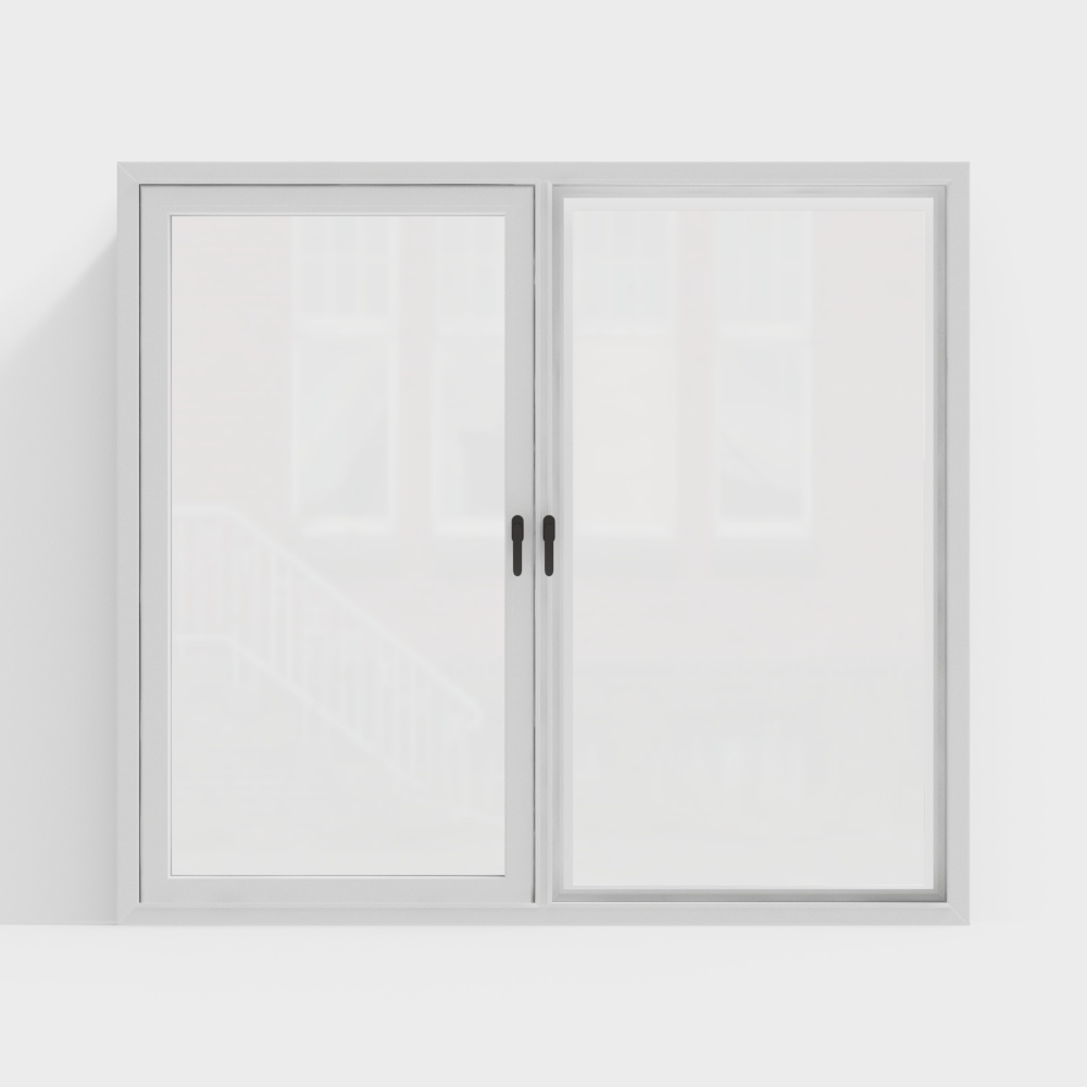 Modern White Window 9
