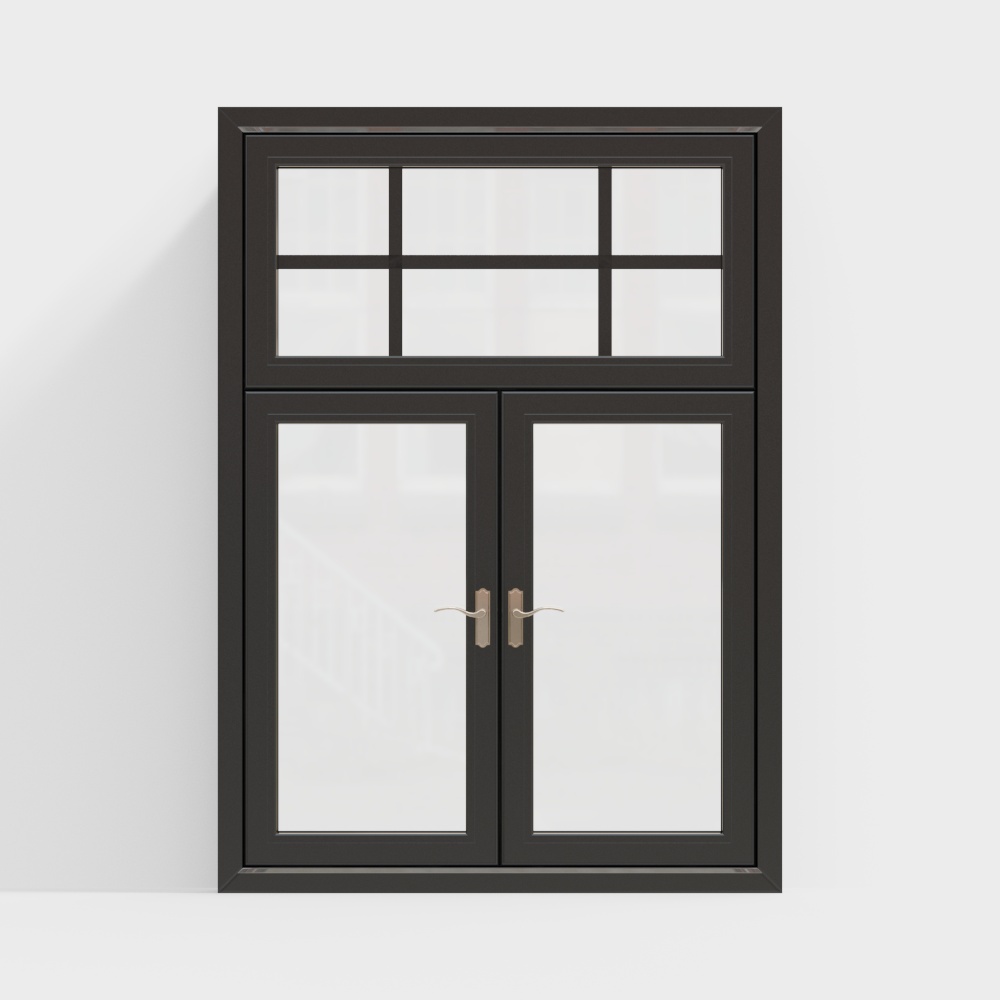 Modern Black Window 6