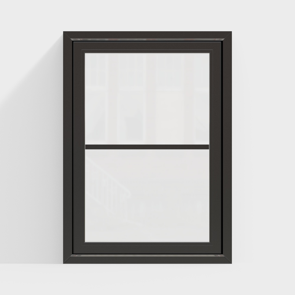Modern Black Window 4