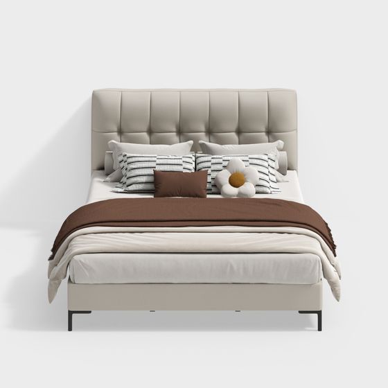 Urban Comfort Bed 3D model