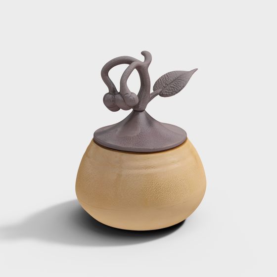 Fruit Aroma Jar 3D model for Creative Projects