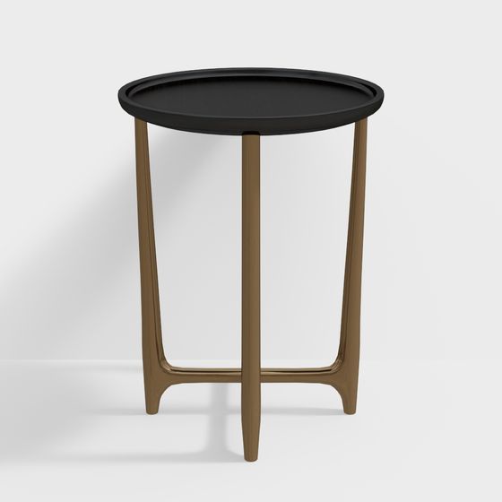 Mid-Century Modern Side Table 3D model