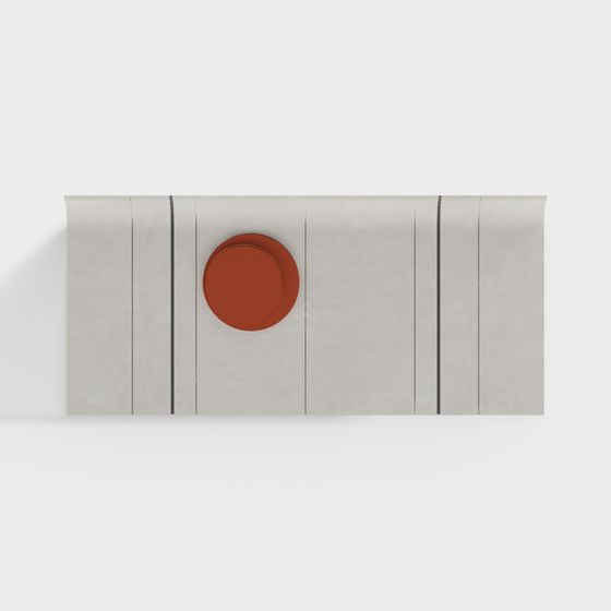 Abstract Geometric 3D model