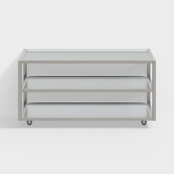 Modern Low-Poly Display Stand 3D model