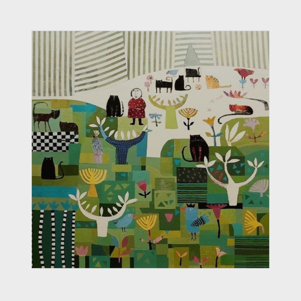 Fantasy Forest 3D Model – Low-Poly Vibrant Nature Scene