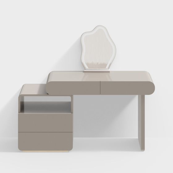 Modern Minimalist Dressing Table 3D model