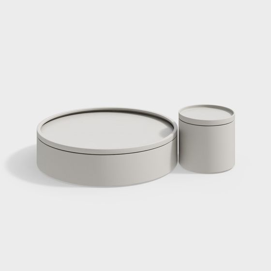 Smooth Storage Box 3D model