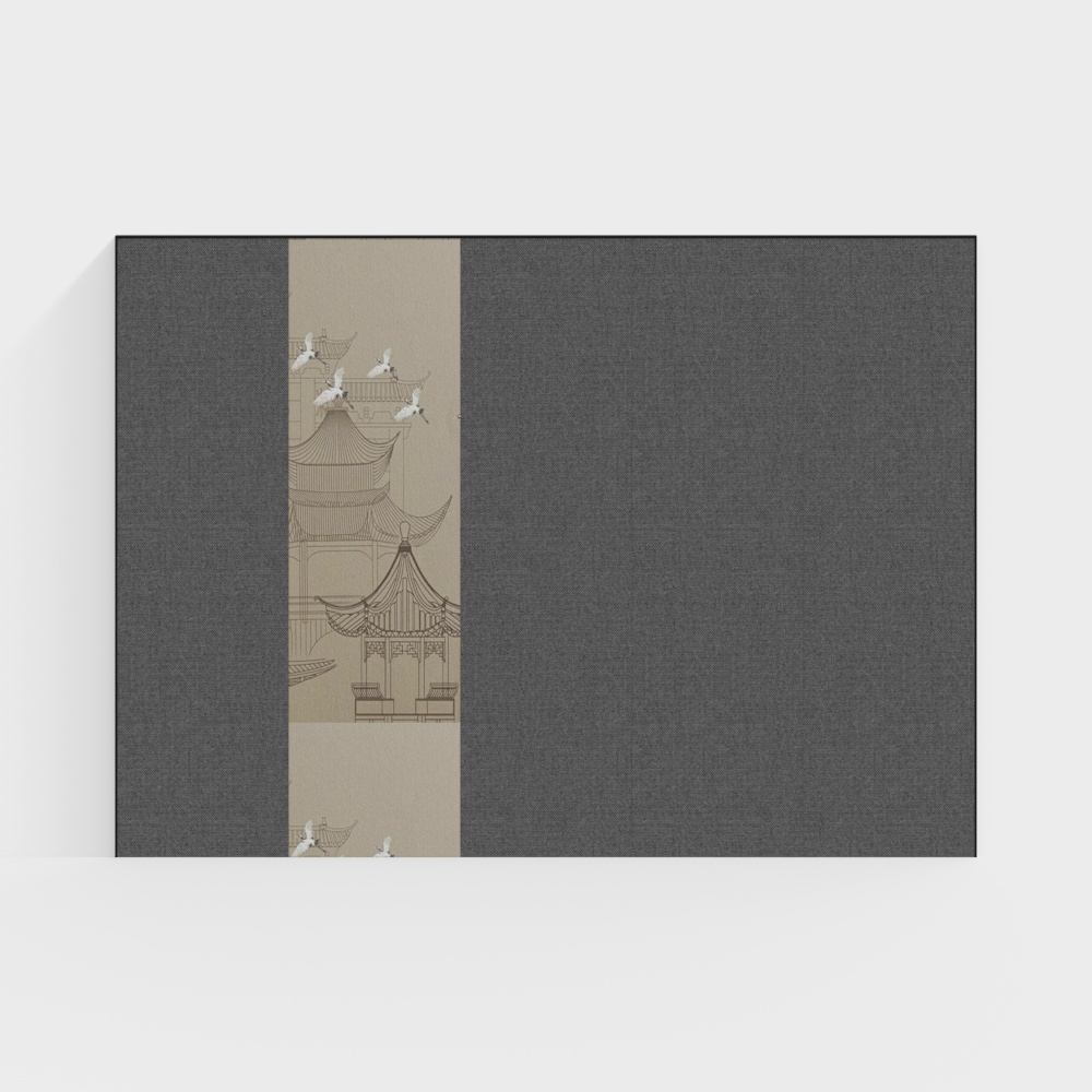 新しい中国スタイルの背景壁