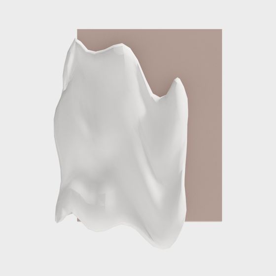 Elegant Floating Fabric 3D model