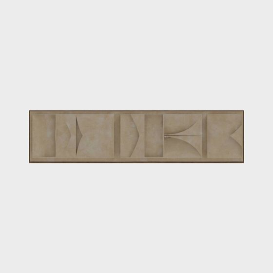 Abstract Geometric Framework 3D model for Creative Projects