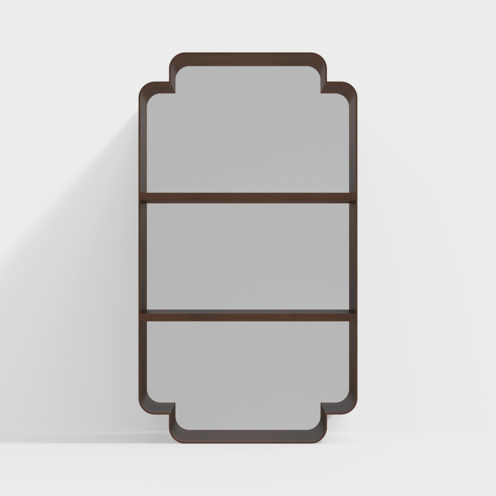 ヴィンテージスタイルのウィンドウパーティション