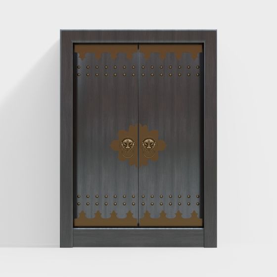 Ancient Charm Door 3D model