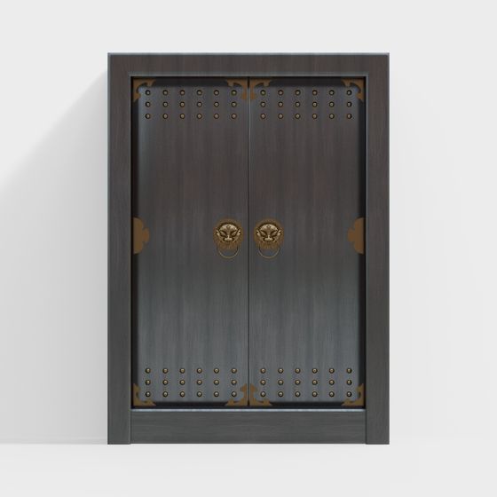 Ancient Charm Door 3D Model