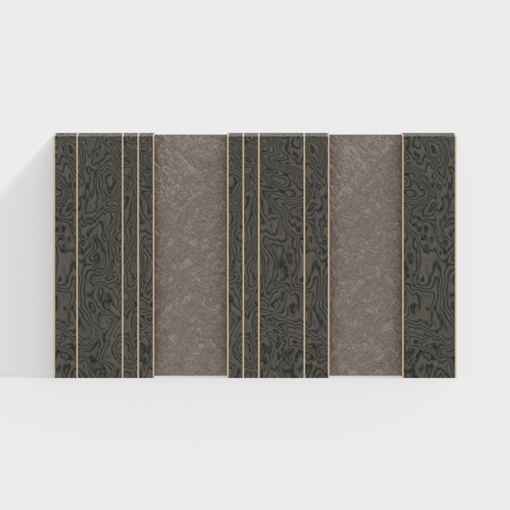 Wabi-Sabi Stone Bedroom Bedside Background Wall