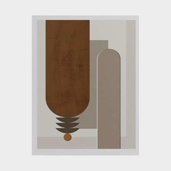 Abstract Geometric Column 3D model for Creative Projects