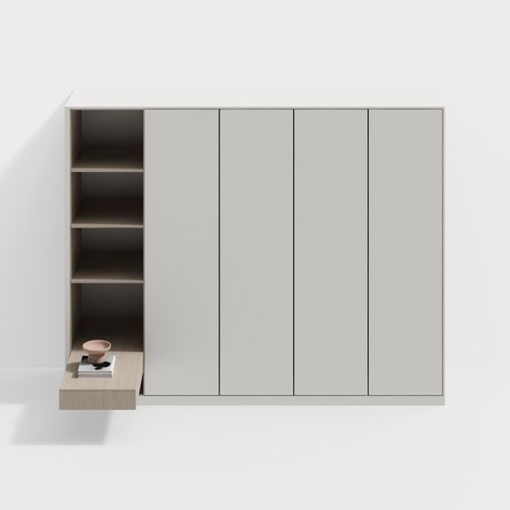 Urban Storage Cabinet 3D model for Creative Projects