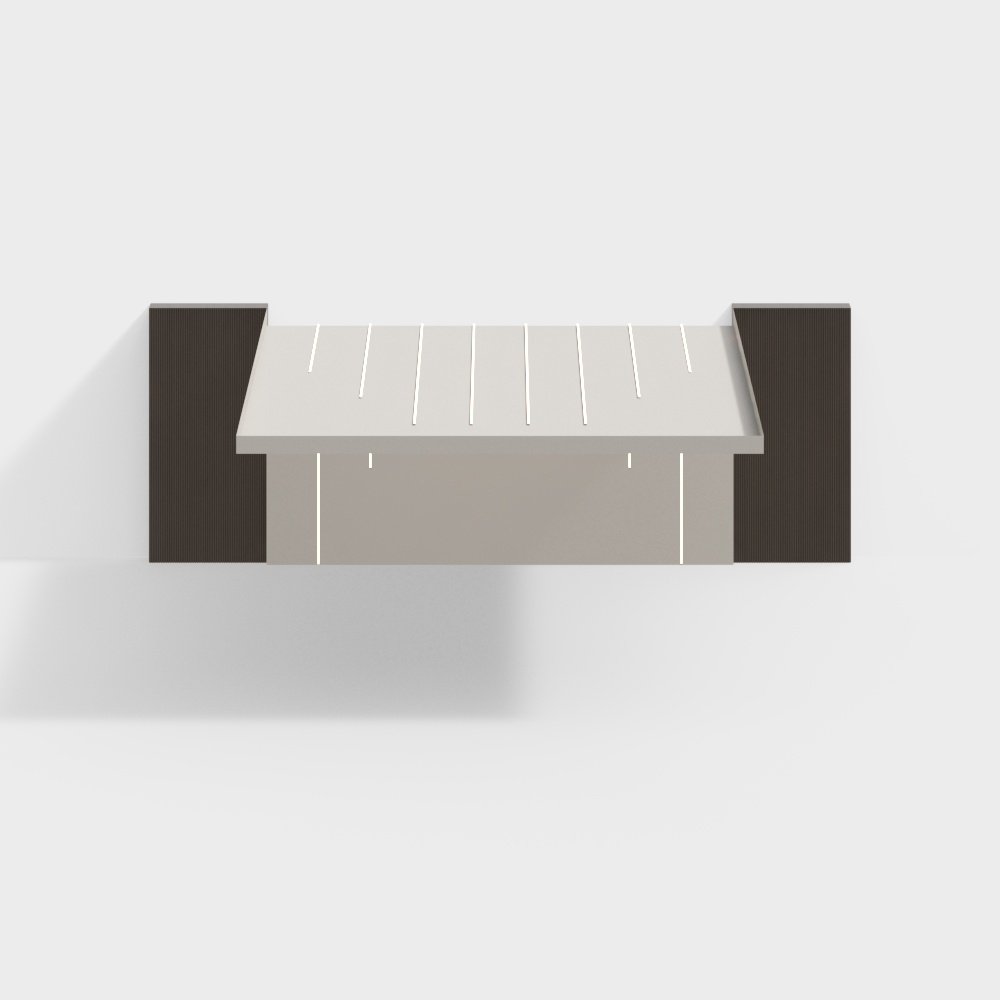 Parete di Sfondo in Stile Italiano con Soffitto