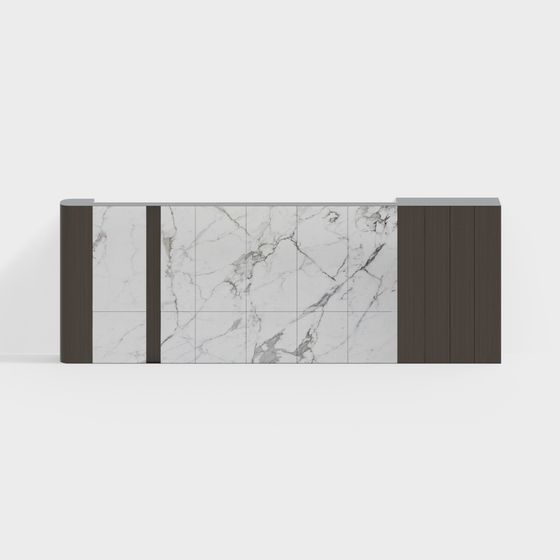 Urban Reception Desk 3D Model