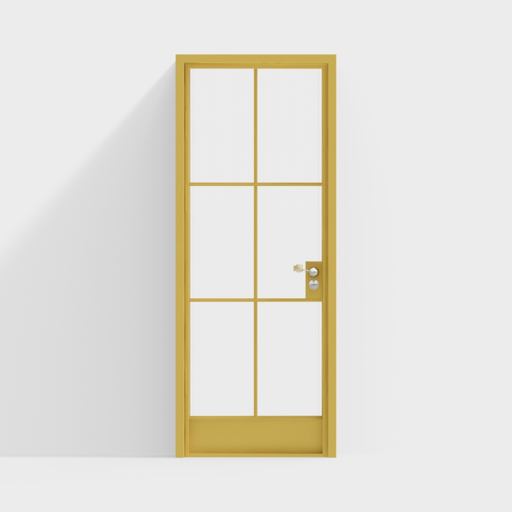 Modern Dopamine Glass Door